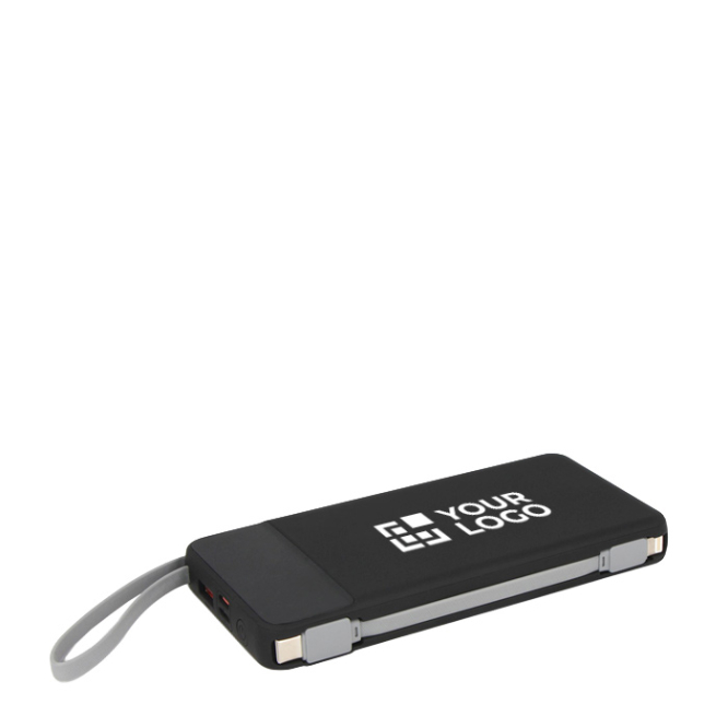Powerbank aus recyceltem Kunststoff mit Schnellladung 10.000 mAh