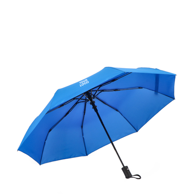 Windfester Faltregenschirm mit Hülle Ø98 cm