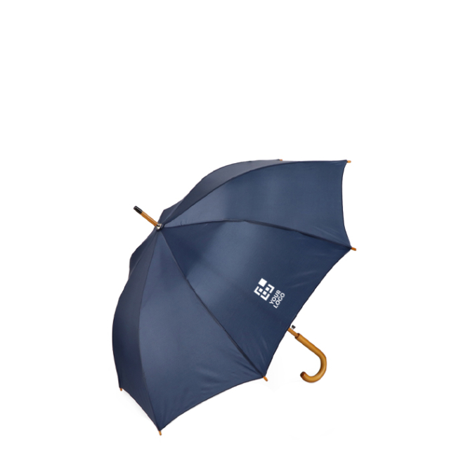 Bunter Regenschirm mit Holzrundgriff Ø103 cm