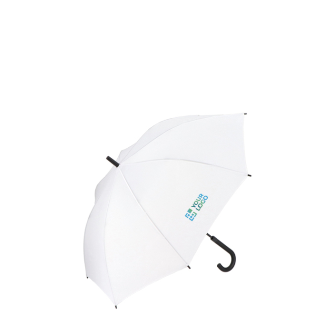 Regenschirm in vielen Farben mit schwarzem Rundgriff Ø105 cm