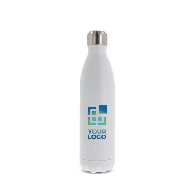 Luftdichte doppelwandige Edelstahlflasche, 750 ml Ansicht mit Druckbereich
