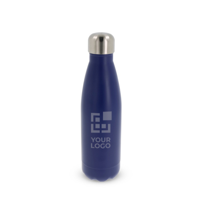 Thermoflasche aus Edelstahl in verschiedenen Farben, 500 ml Ansicht mit Druckbereich