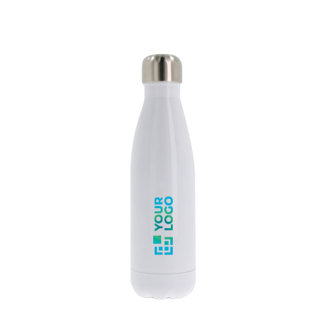 Edelstahl-Thermoflasche mit Doppelwand in Vollfarbdesign 500ml