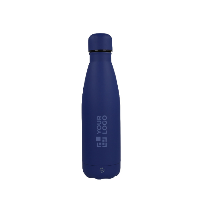 Thermoflasche aus recyceltem Edelstahl mit Soft-Touch 500 ml