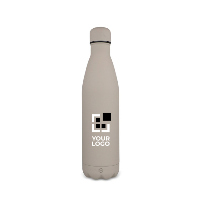 Flasche aus recyceltem Edelstahl mit samtigem Finish, 750 ml