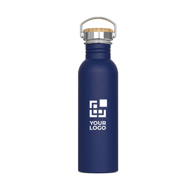 Tropffreie Edelstahlflasche mit Pulverbeschichtung 750 ml