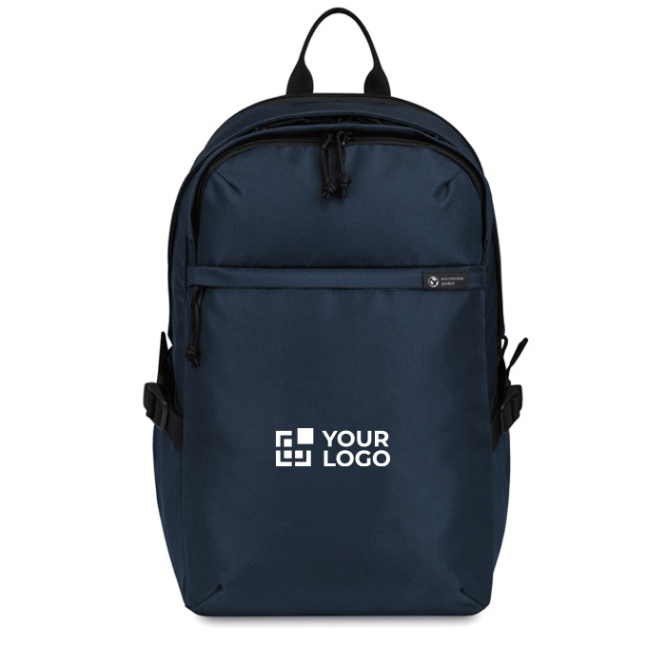 Laptop-Rucksack aus RPET mit Fächern und gepolstertem Griff, 15