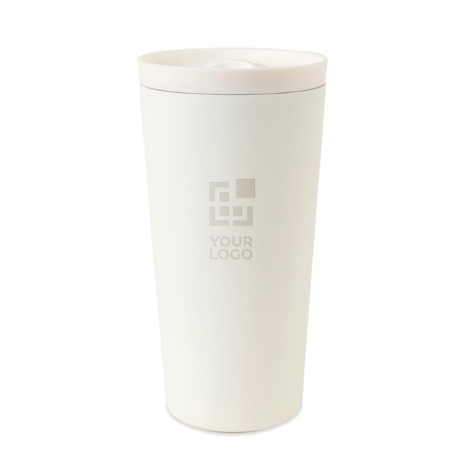 Thermobecher aus recyceltem Stahl mit Vakuum-Isolierung, 500 ml