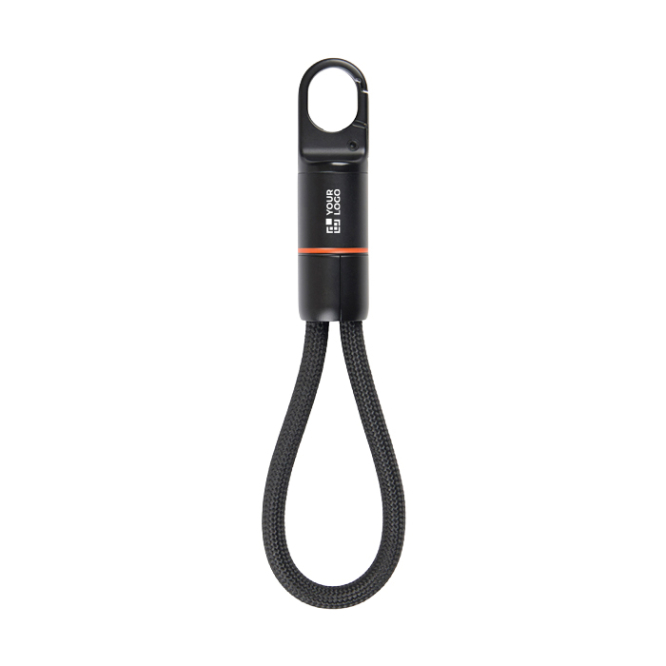 USB-C-Schnellladekabel mit Karabiner Nordic Drift Everest 60W