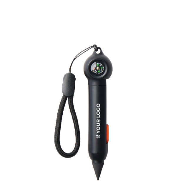 Taschenstift mit Kompass und einziehbarer Graphitspitze Nordic Drift Trail