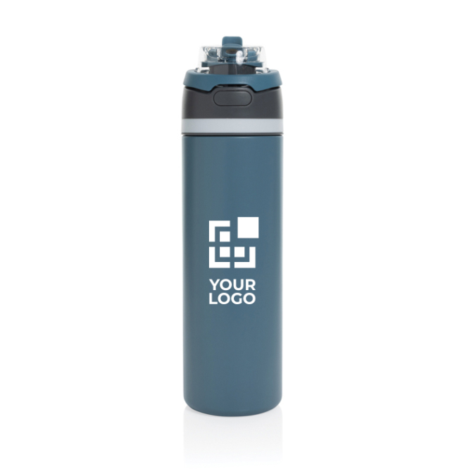 Doppelwandige Flasche aus recyceltem Edelstahl, 700 ml