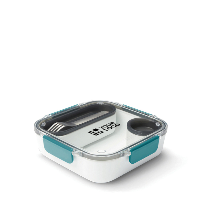 Lunchbox mit Innenbehältern und Gabel von Black+Blum, 1 L