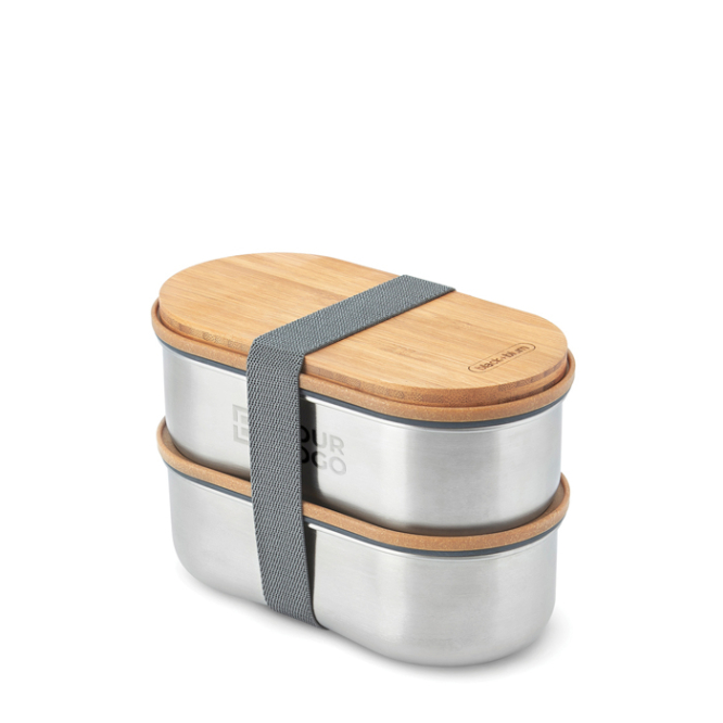 Set luftdichter Lunchboxen mit Deckel als Schneidebrett Black & Blum 1 L