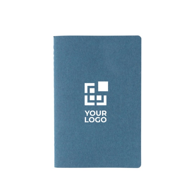 Notizblock mit FSC-zertifiziertem Softcover Ansicht mit Druckbereich