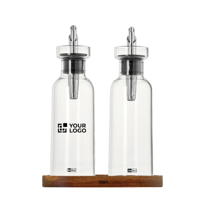 Öl- und Essig-Dosierer-Set 4-in-1 300 ml AdHoc