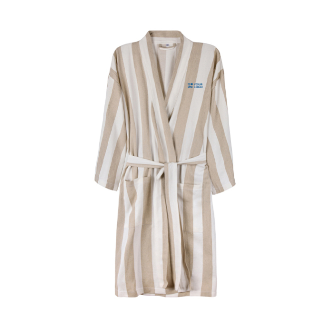 Hammam-Bademantel aus recycelter Baumwolle, 200 g/m2, L/XL