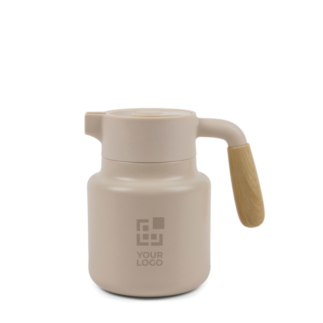 Isolierkanne aus recyceltem Edelstahl mit Deckel, 1,2 L