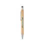 Touchpen aus Bambus mit Logo