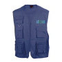 Arbeitswesten mit Aufdruck Ansicht mit Druckbereich