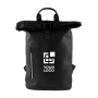 Rolltop-Laptoprucksack mit reflektierendem Reißverschluss