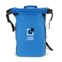 Wasserdichter Rolltop-Rucksack mit gepolsterten Trägern, 25 l Ansicht mit Druckbereich