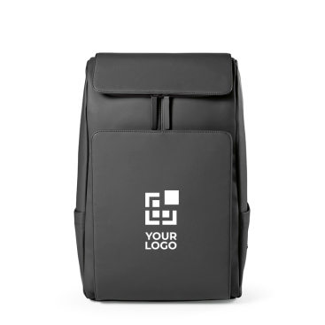 Rucksack aus Kunstleder mit gepolstertem Laptopfach, 20 L