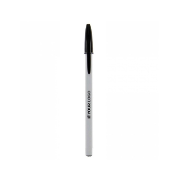 Hochwertiger BIC-Kugelschreiber mit Kappe und blauer langlebiger Tinte