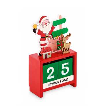 Weihnachts-Countdown-Schreibtischkalender