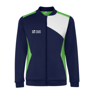 Sportjacke mit Frontreißverschluss 240 g/m2 Roly Direct Leros 