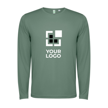 Langärmeliges Funktionsshirt aus Polyester 