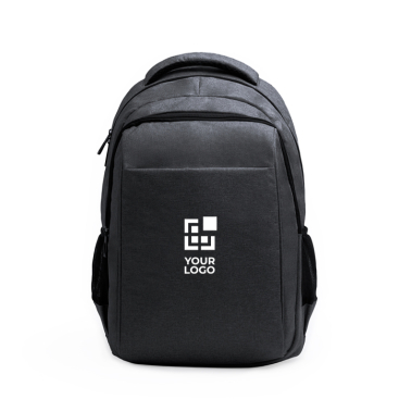 Business Rucksack aus recyceltem Polyester mit Trolleyband für Laptop