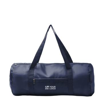 Faltbare Sporttasche aus recyceltem Kunststoff mit Reißverschluss