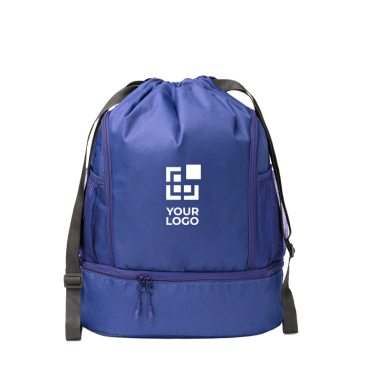 Verstellbarer Kordelrucksack aus 600D-Polyester mit Schuhfach