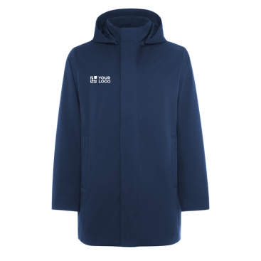 Parka unisex 3 4 mit Kapuze und Reißverschluss Roly Dome