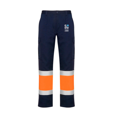 Warnschutz-Arbeitshose mit Taschen, 200 g/m2 Roly Naos 