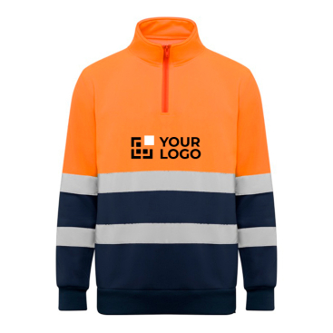 Arbeits-Sweatshirt als Werbemittel aus Fleece 280 g/m2 Roly Spica 