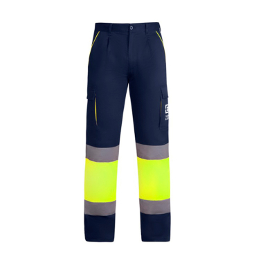 Lange Arbeits-Multitaschenhose mit Sichtbarkeit 235 g/m2 Roly Enix 