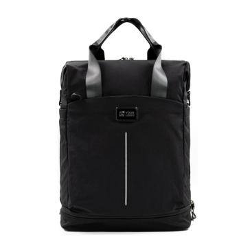 Nylon-Wochenendrucksack mit Laptopfach BrandCharger 16''