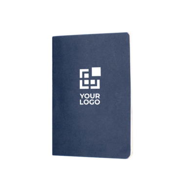 A5-Notizbuch mit Kartoneinband und linierten Seiten