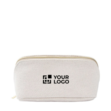 Kulturtasche mit einem Fach aus Polyester, weiche Haptik, 450 g/m²