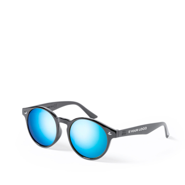 rPET-Sonnenbrille mit verspiegelten Gläsern bedruckt