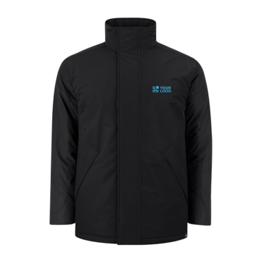 Wind- und wasserabweisender, wattierter Parka aus RPET 