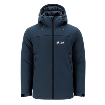 Wind- und wasserabweisender, wattierter Parka aus RPET 