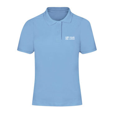Damen Poloshirt aus Baumwoll Piqué, kurzarm, 180 g/m²