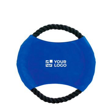 Frisbee ideal für Haustiere mit stabilem Baumwollseil