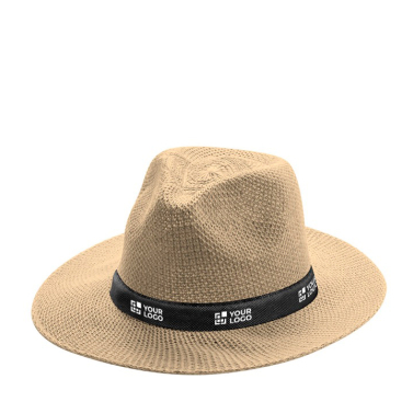 Cowboyhut aus Synthetik mit anpassbarem Band