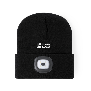 Outdoor-Wintermütze mit integrierter LED-Beleuchtung