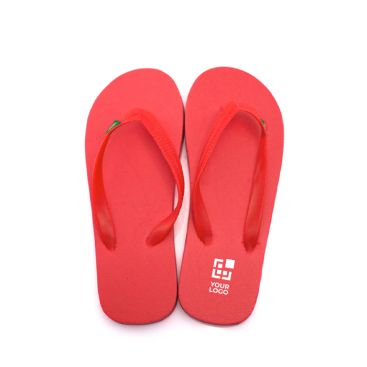 Flip-Flops mit Logo und brasilianischer Flagge Brasileiras 