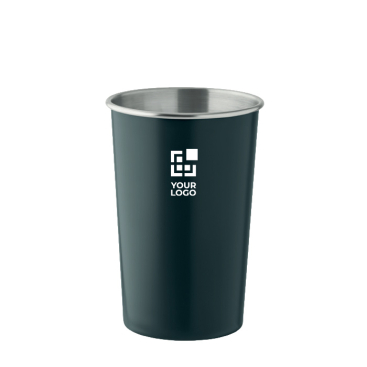 Wiederverwendbarer Becher aus recyceltem Edelstahl, 350 ml
