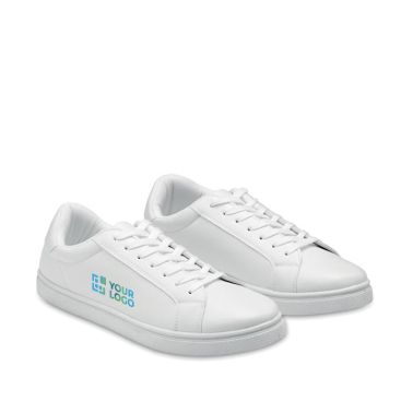 Leichte Sneaker aus PU mit Gummisohle